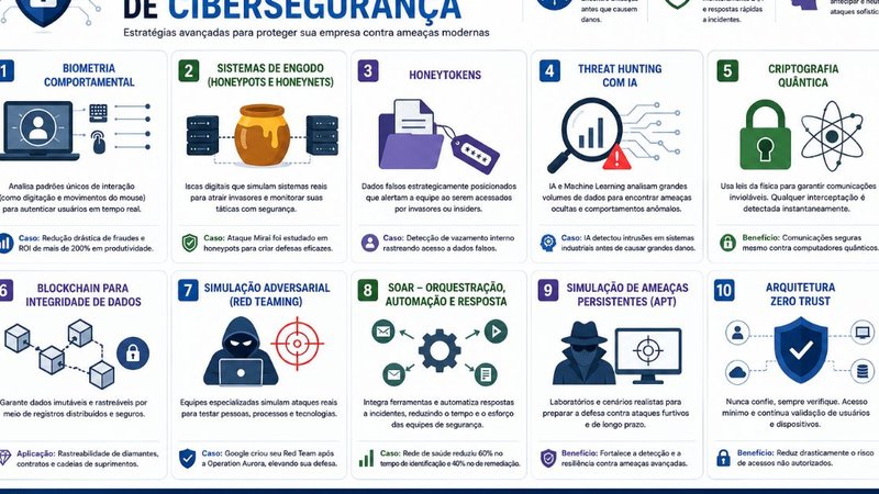 10 Técnicas Inovadoras de Cibersegurança que Estão Mudando o Mercado