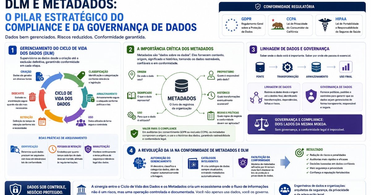 Como o Ciclo de Vida dos Dados Garante Compliance e Segurança da Informação