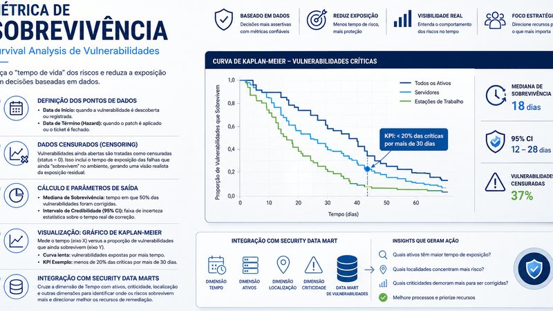 Como Medir Vulnerabilidades Ainda Abertas com Dados Censurados