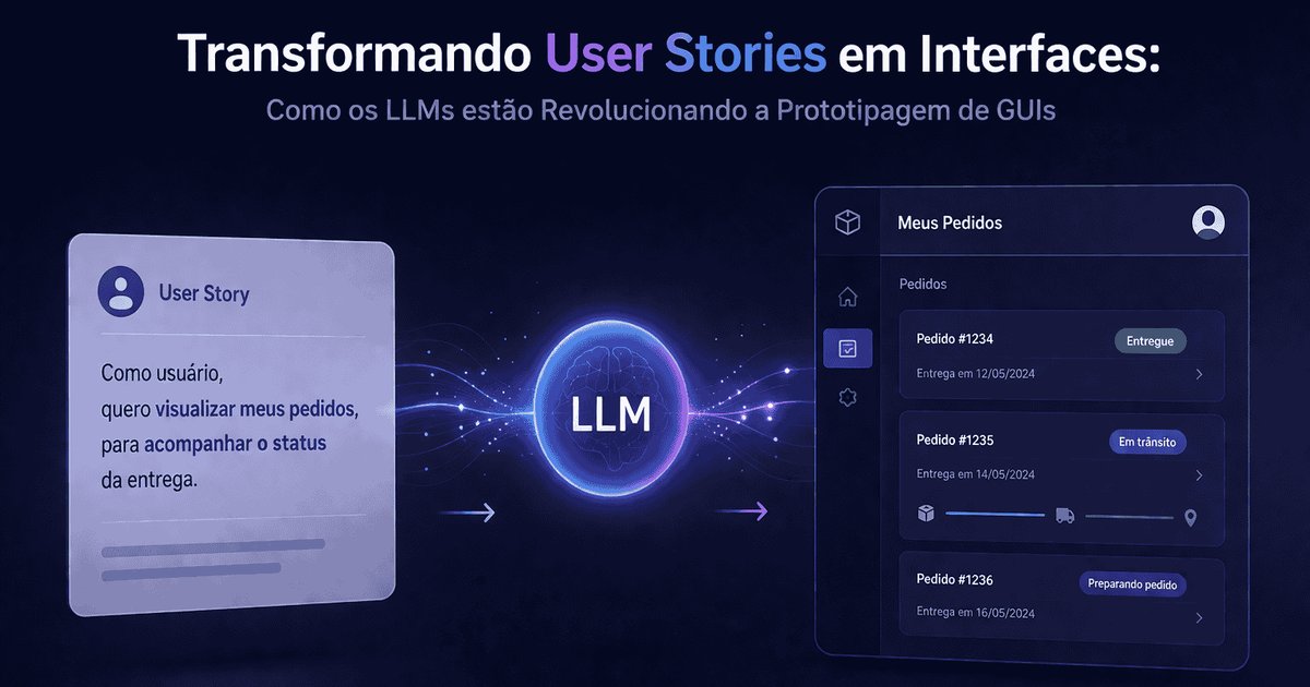 Transformando User Stories em Interfaces: Como os LLMs estão Revolucionando a Prototipagem de GUIs